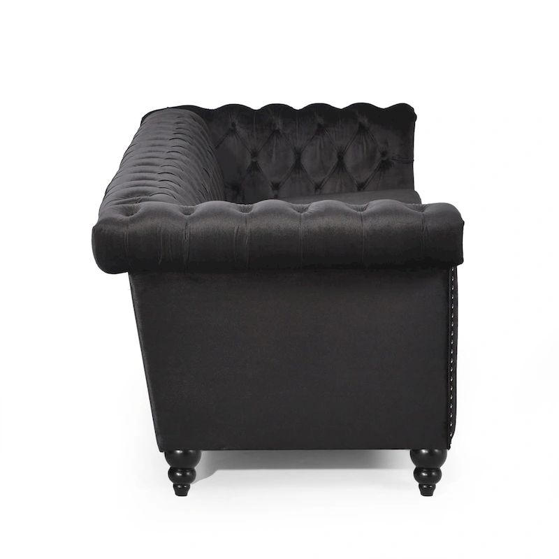 Parkhurst Tufted Velvet Sofa by Christopher Knight Home