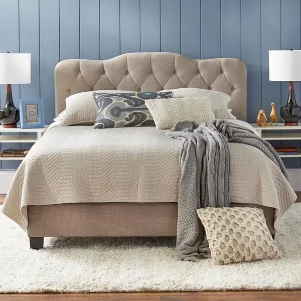 Simple Living Tessa Upholstered Bed