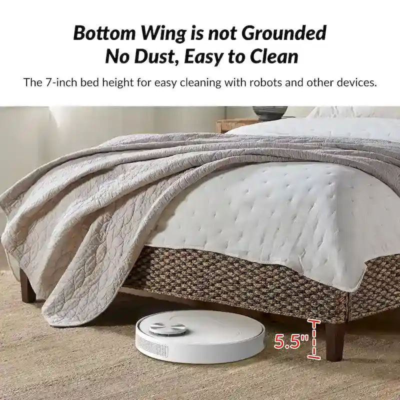 Ludwig Traditional Standard Bed with Wingback Design by HULALA HOME