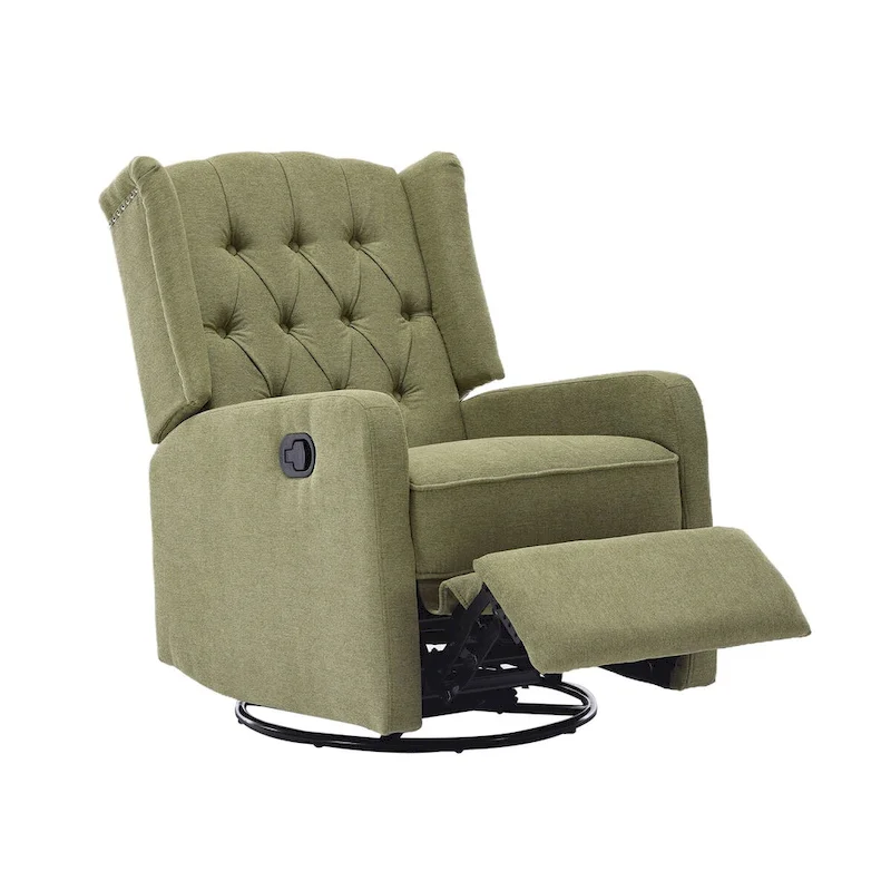 Multi-gear adjustable lounge chair 360 degrees full rotation rocking chair