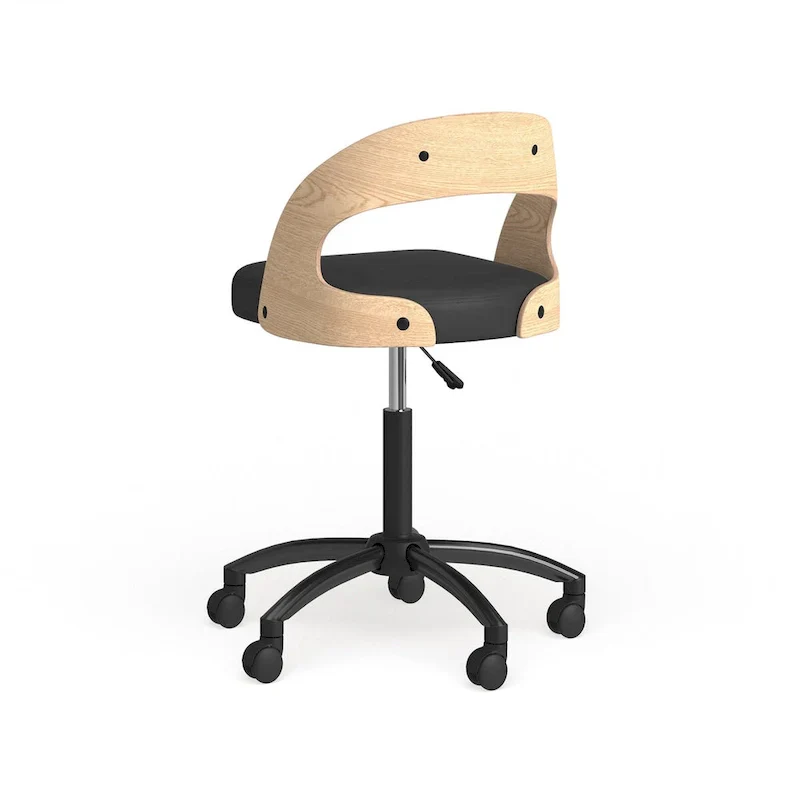Low Back Office Chair with Padded Seat