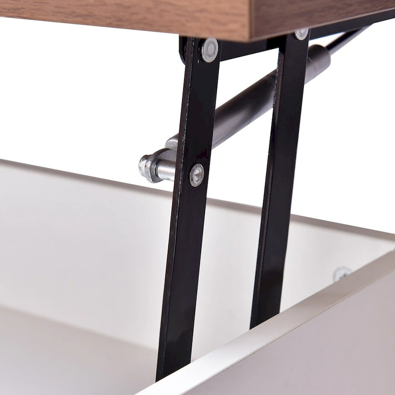 Lift-top Coffee Table with Hidden Compartment