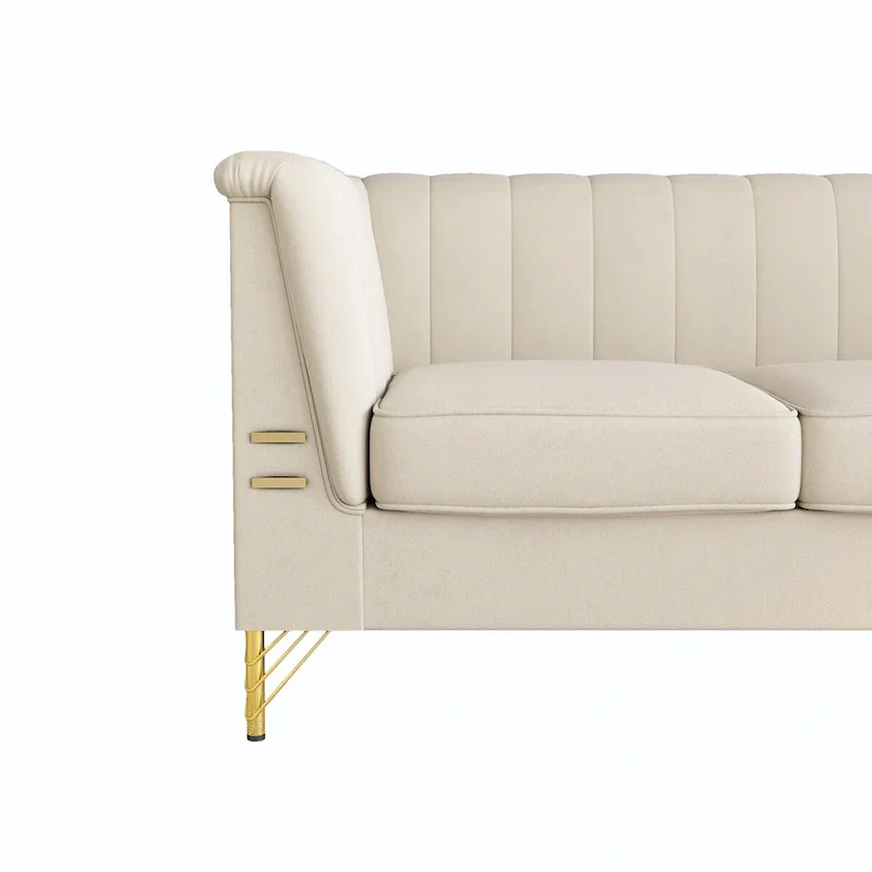 82.67 W Velvet Sofa