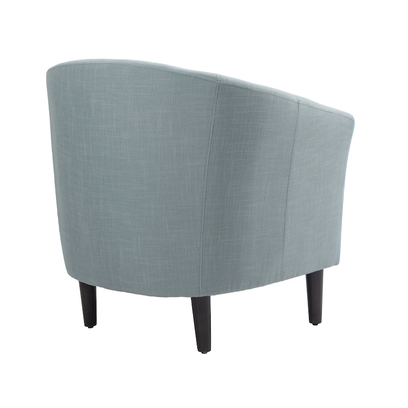 2 Set Modern Accent Chair Upholstered Barrel Chair
