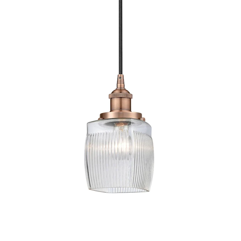 Innovations Lighting 616-1PH-10-6 Colton Pendant Colton 6  Wide Mini