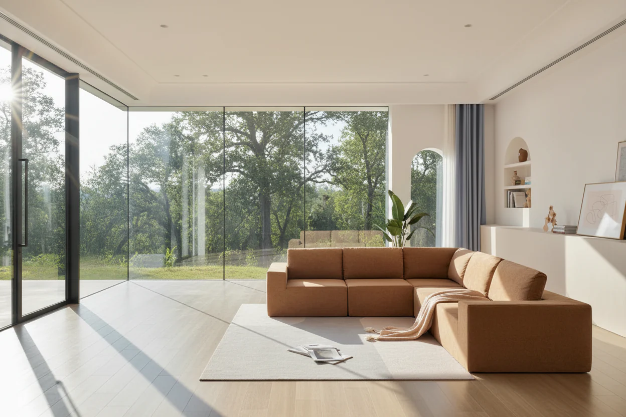 Modular L Shaped Sectional Sofa