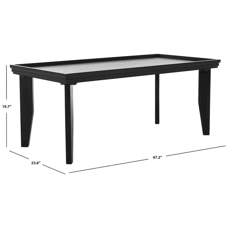 SAFAVIEH Asthildur Coffee Table - 47 L x 24 D x 20 H - 47Wx24Dx20H