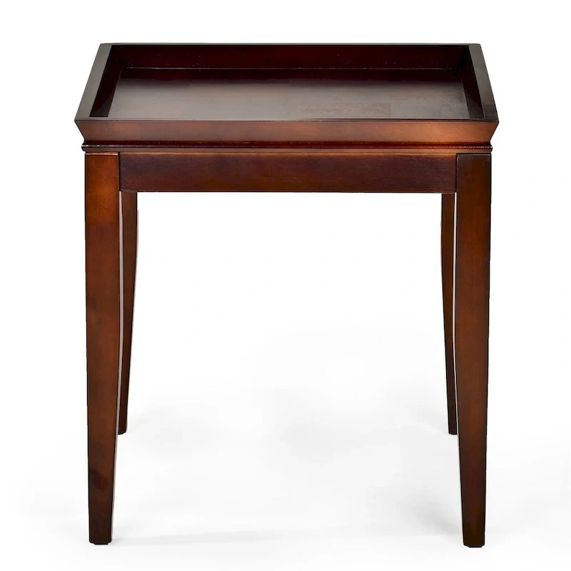 Wood End Table