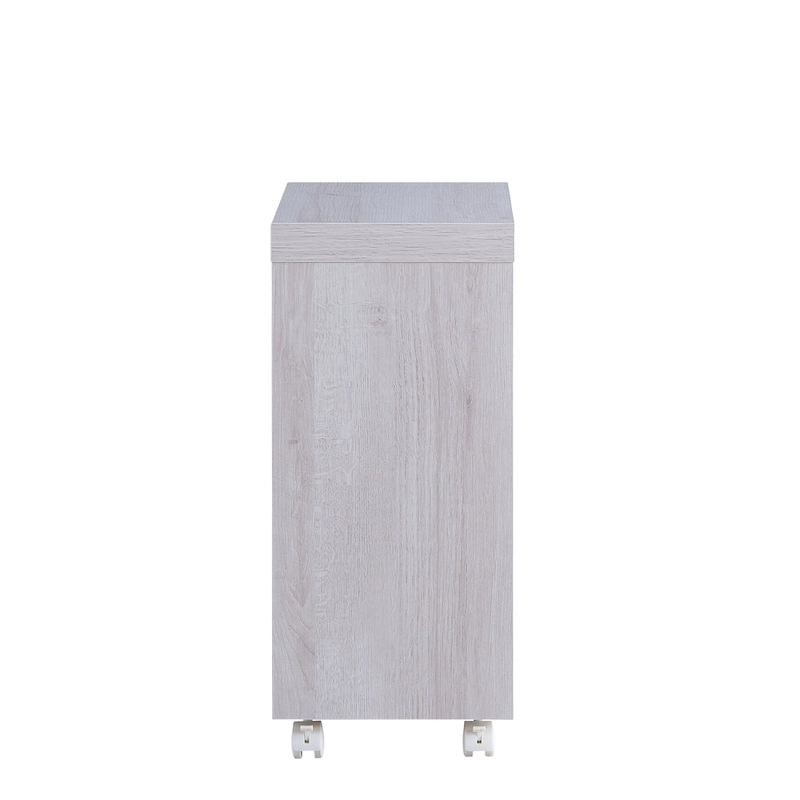 Otis Modern Mobile 18-inch 1-Shelf Side Table by Furniture of America