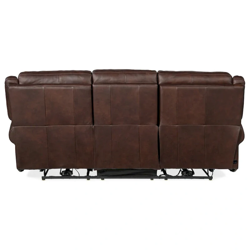 Hooker Furniture SS103-PHZ3-OBERON-POWER-SOFA Oberon 89 Wide Leather
