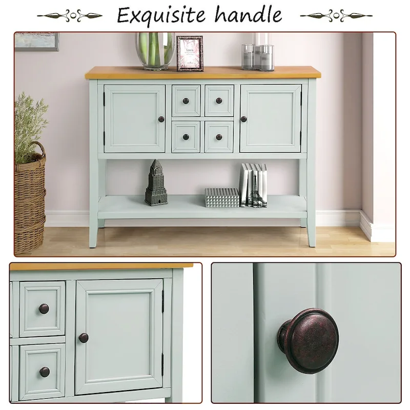 GZMR Cambridge Series Buffet Sideboard Console Table Retro Design