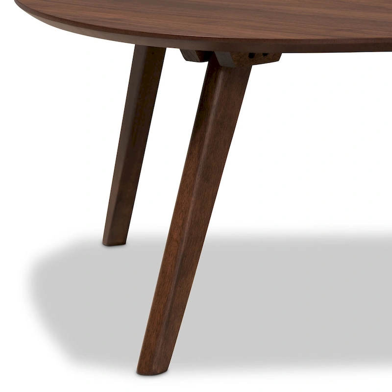 Carson Carrington Battrask Walnut Finished Coffee Table
