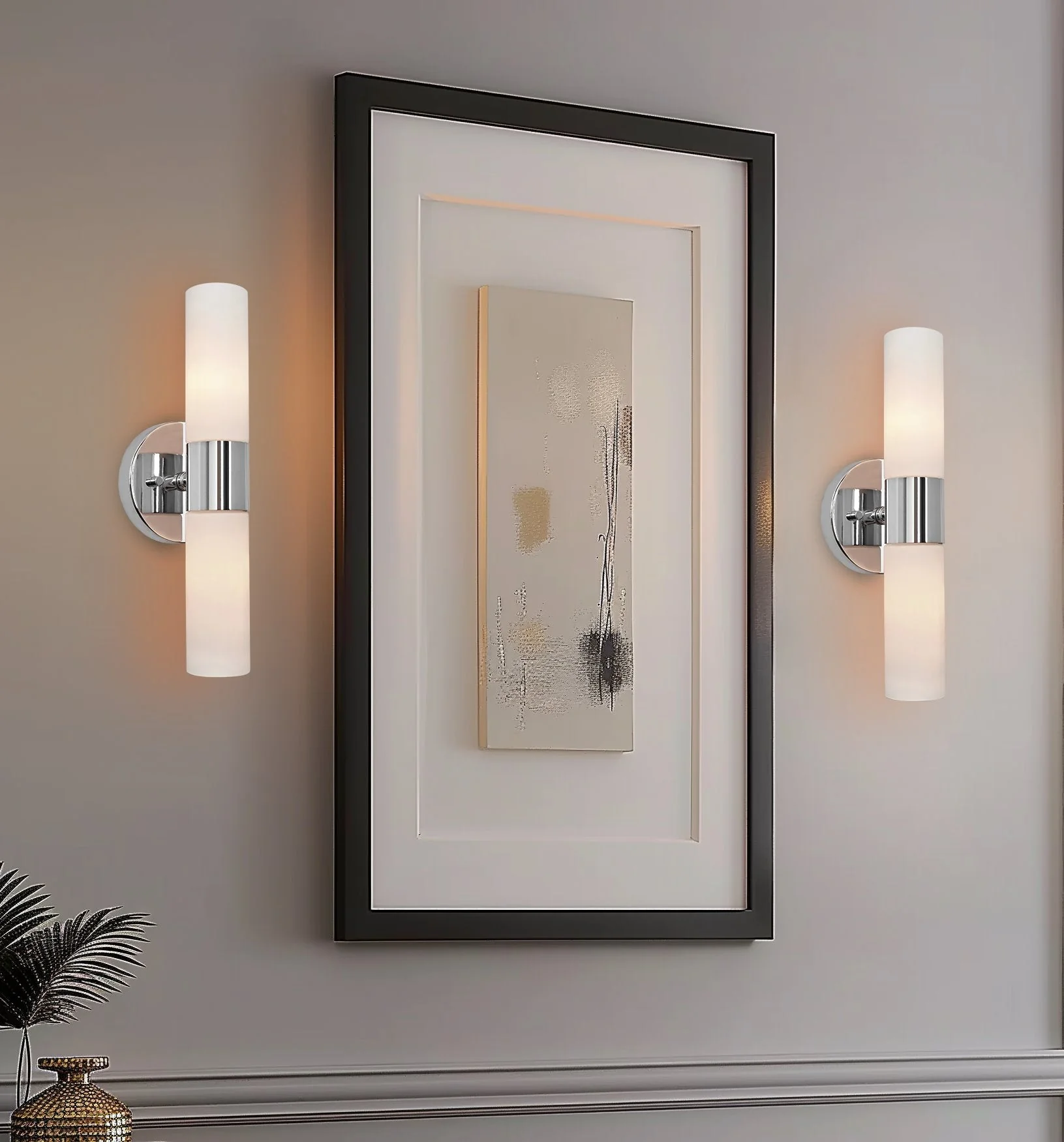 Duo 14 Modern Bathroom / Vanity Wall Sconce