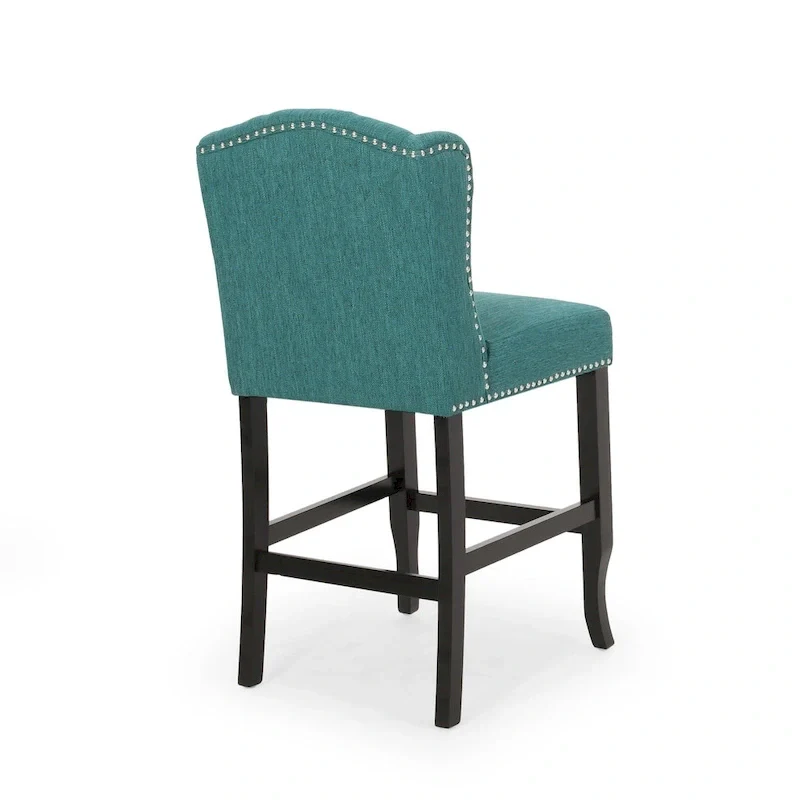 Foxcroft Wingback Counter Stool