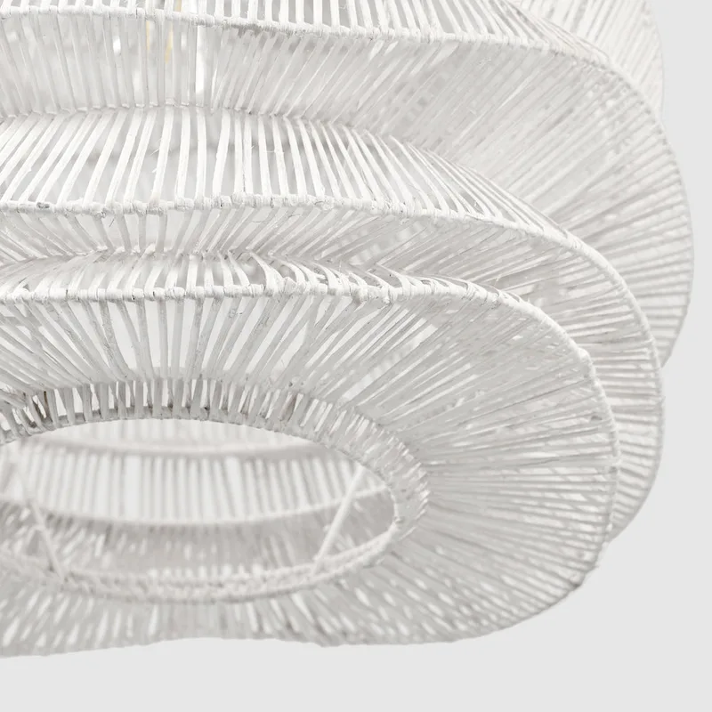 Barlow 1-Light Rattan Woven Pendant By Kosas Home