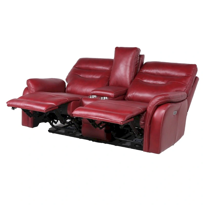 Steve Silver Ferndale 3-Piece Power Reclining Top Grain Leather Set