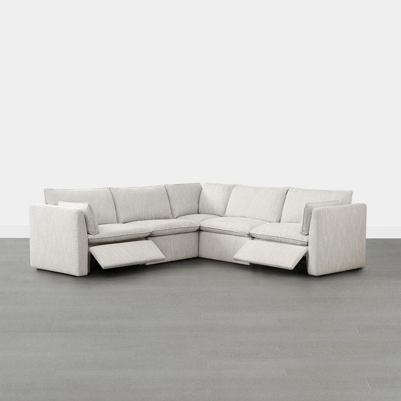 Cypress 107 W Power Reclining Sectional Sofa Couch