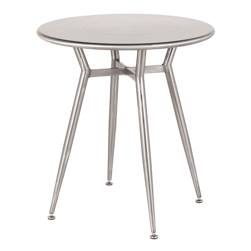 Carbon Loft Barton Industrial Round Dinette Table