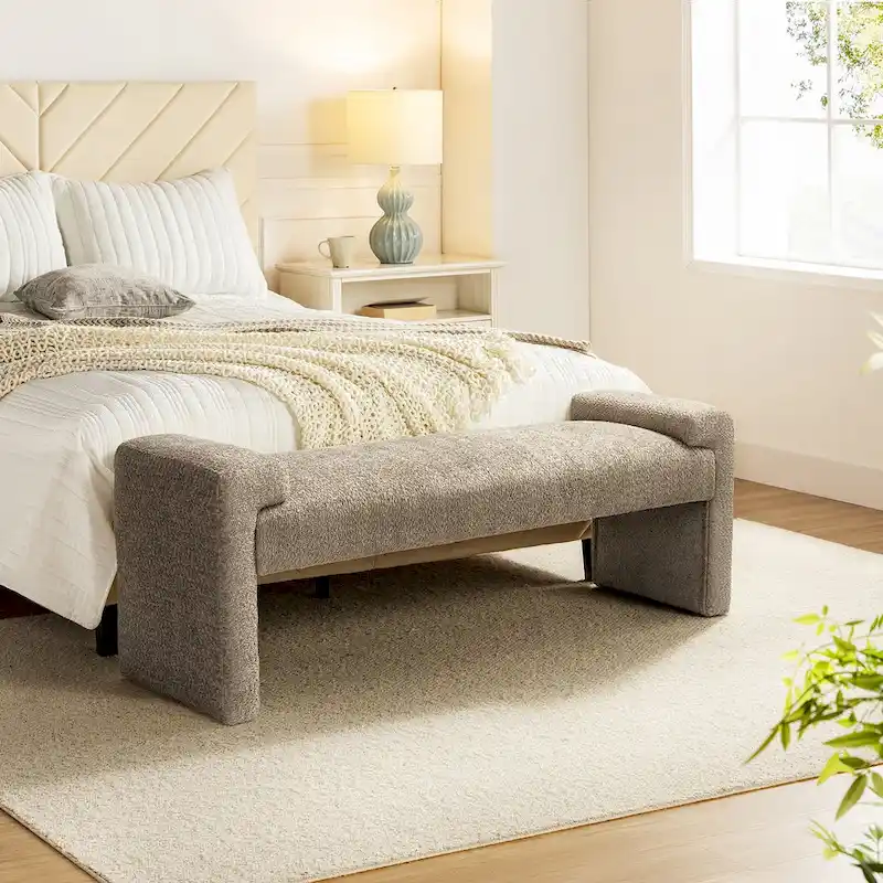 Roland Upholstered Bedroom Bench by HULALA HOME