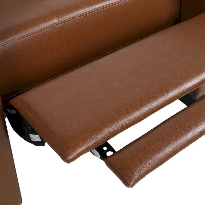 Upholstered Push-Back Recliner