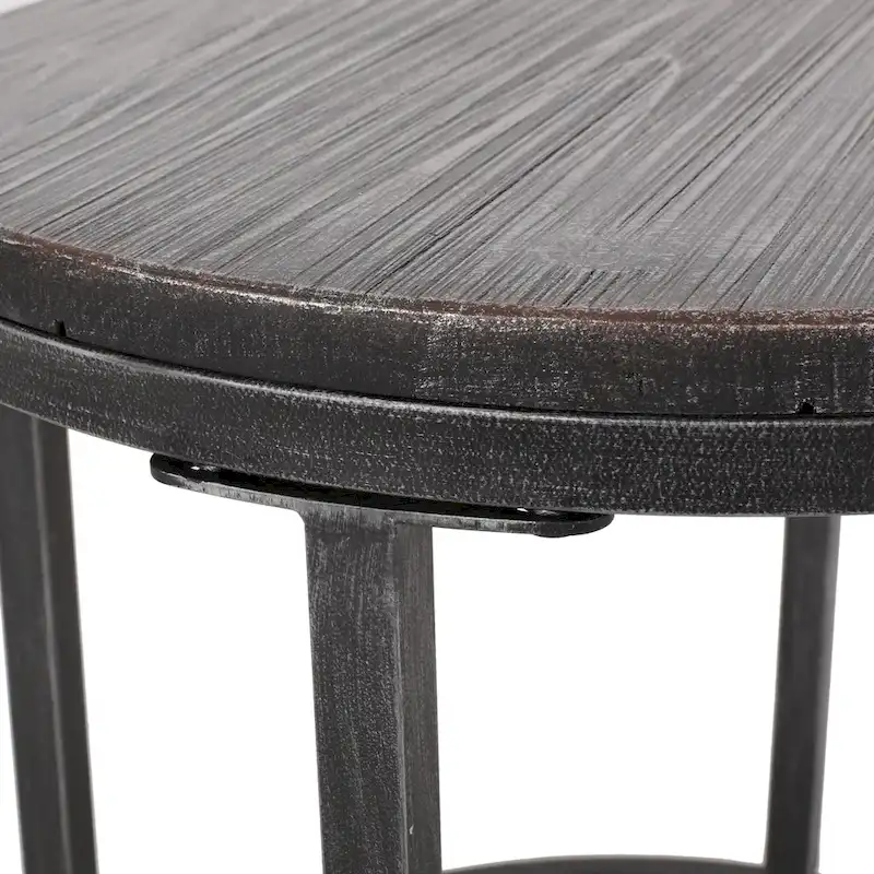 Gerrish Modern Industrial Coffee Table Set by Christopher Knight Home