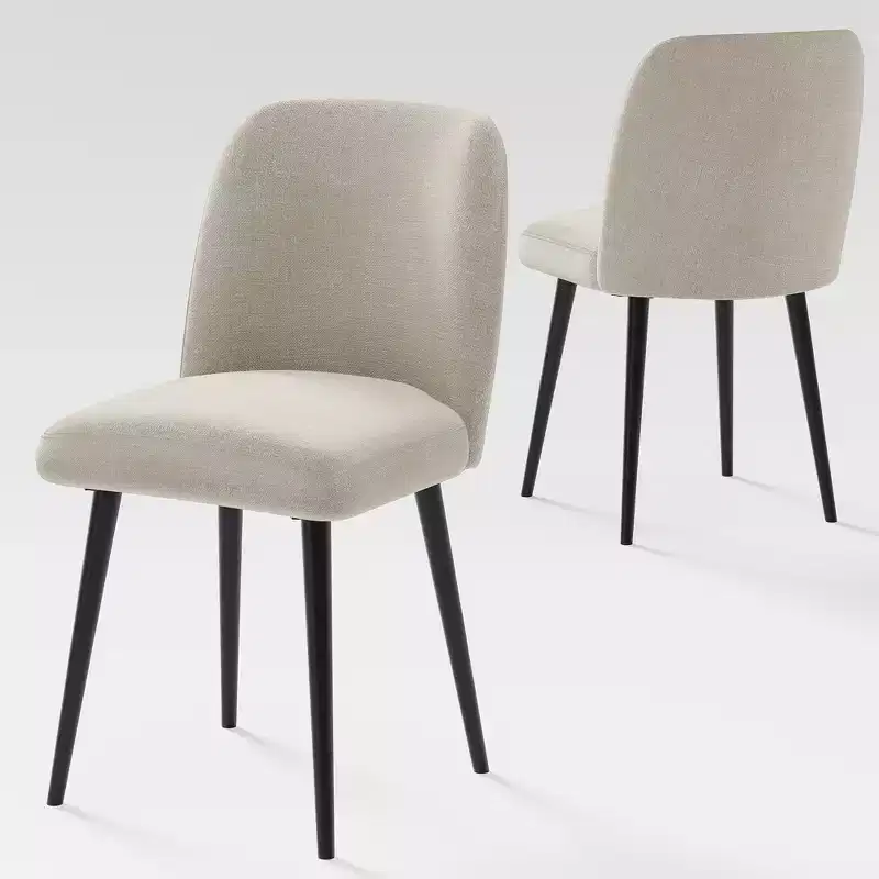 Dovelina Modern Dining Chair Upholstered Dining Chairs Set of 2