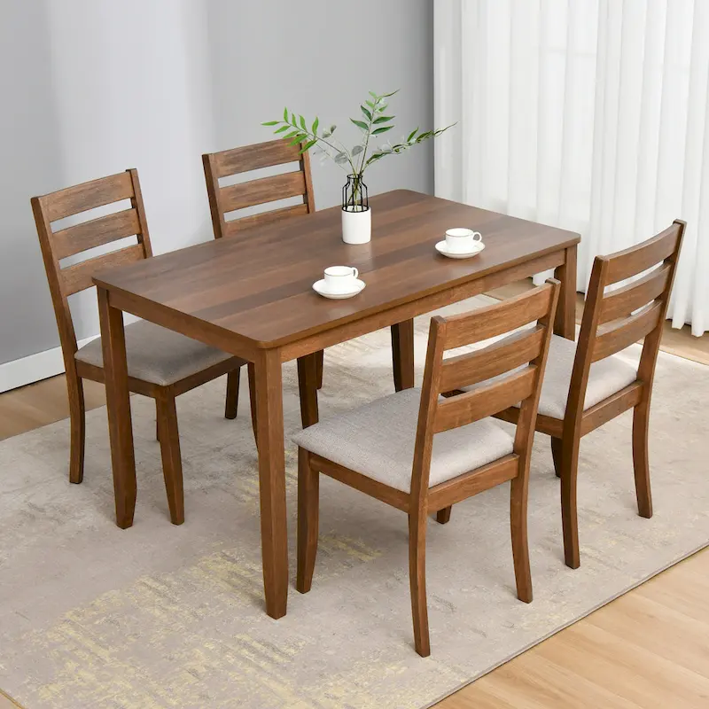 Solid Wood 47  Length Dining Room Table (Chairs Not Included)