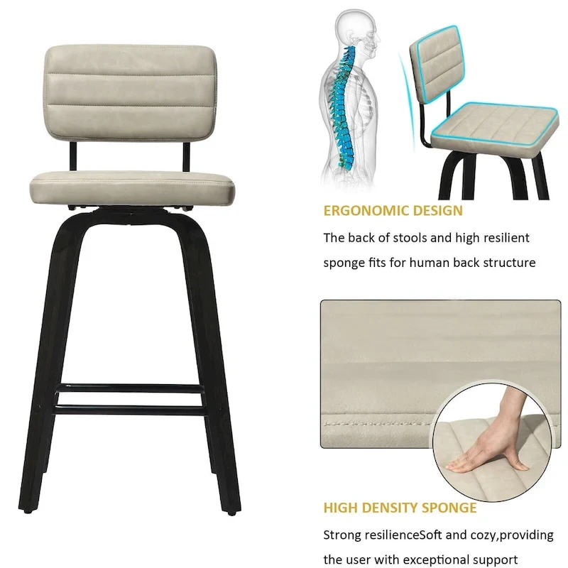 Swivel Bar Stools Bentwood Counter Height Bar Stools