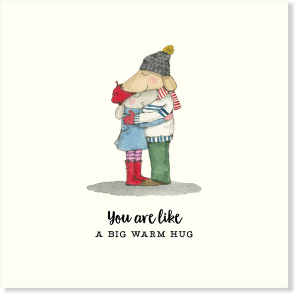 Affirmations - Twigseeds Friendship Card  - A big warm hug - K200