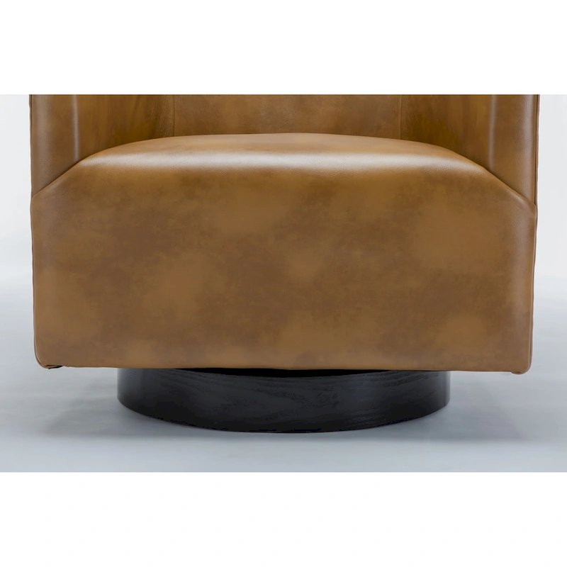 Gilbert Wood Base Swivel Chair by Greyson Living