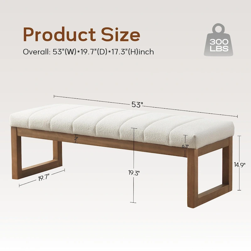 45  Entryway Upholstered Bench Shoe Rack Bench