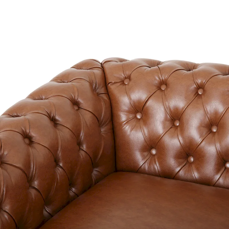 Traditional Chesterfield Club Chairs