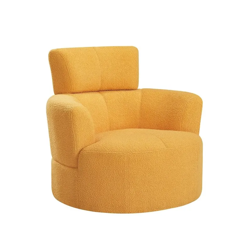 360Swivel Chair Upholstered Accent Barrel Chair