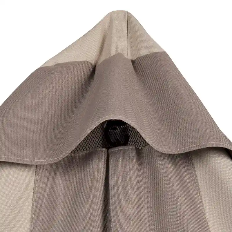 Modern Leisure Monterey Patio Egg Chair Cover, 45 L X 42 W X 75 H, Beige - 45  x 42  x 75