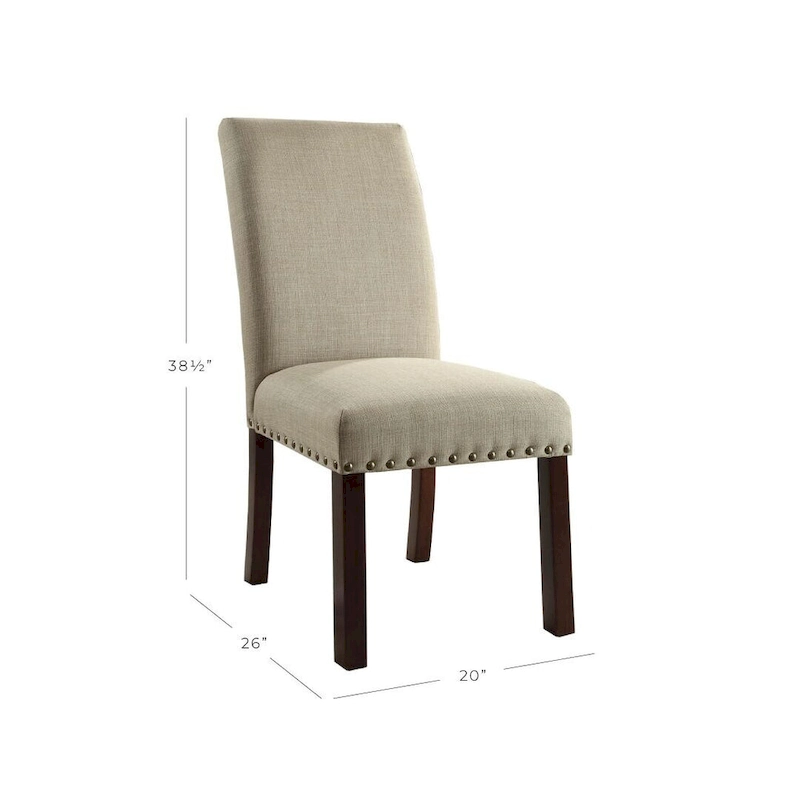 HomePop Classic Parsons Chairs (Set of 2) - N/A