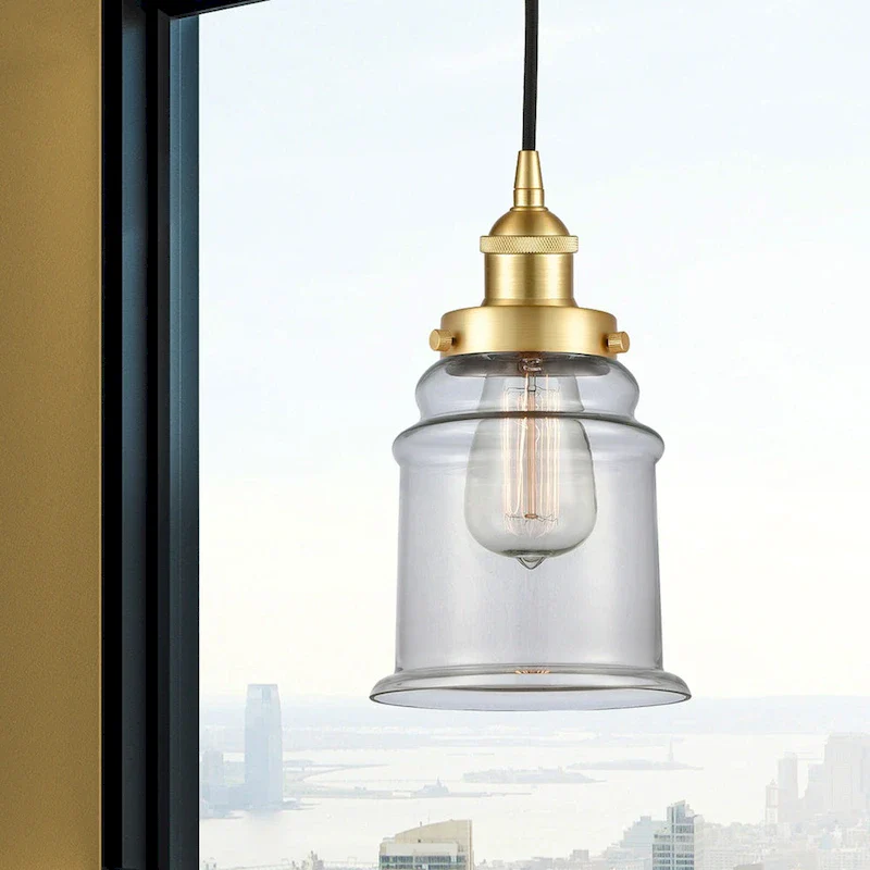 Innovations Lighting 616-1PH-11-6 Canton Pendant Canton 6  Wide Mini