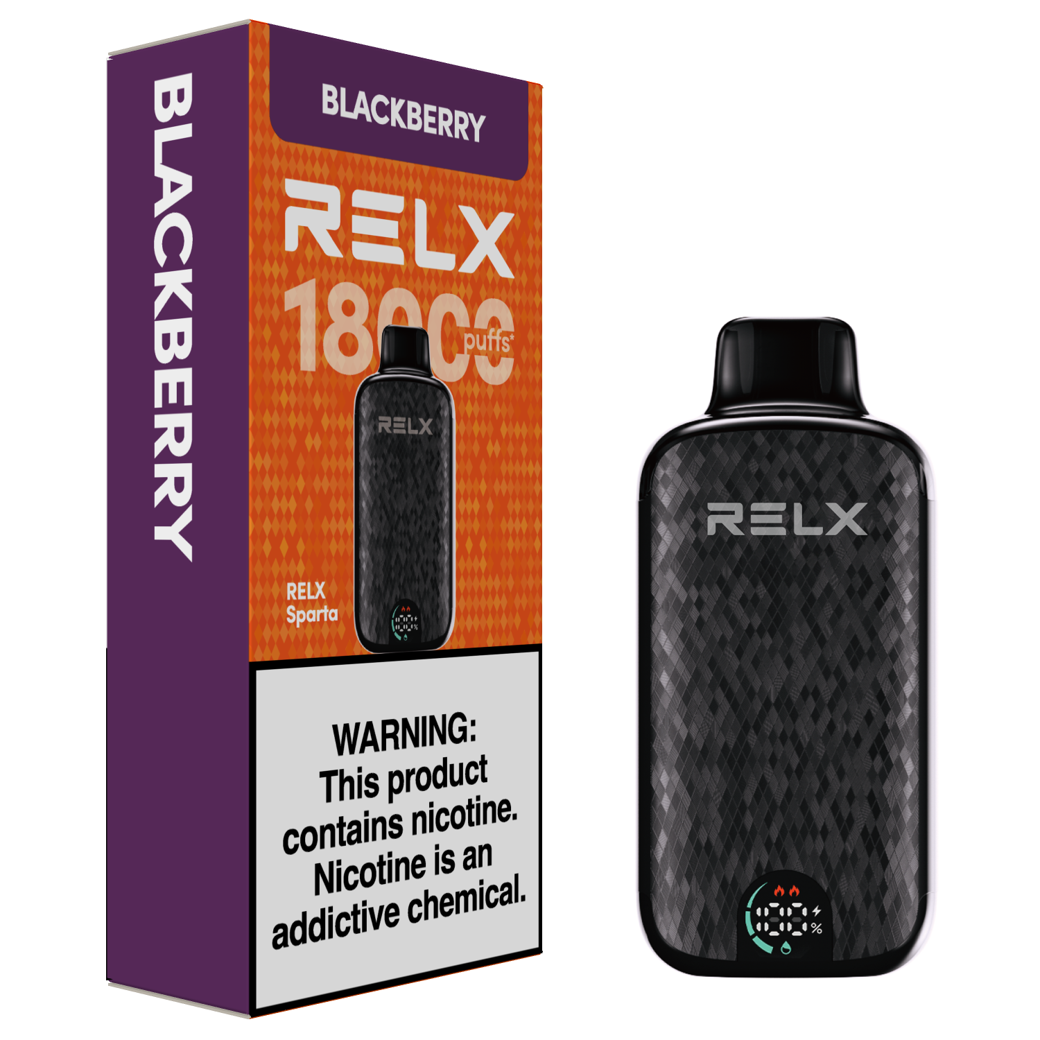 new Relx Sparta 18000 Puffs 20 Flavors