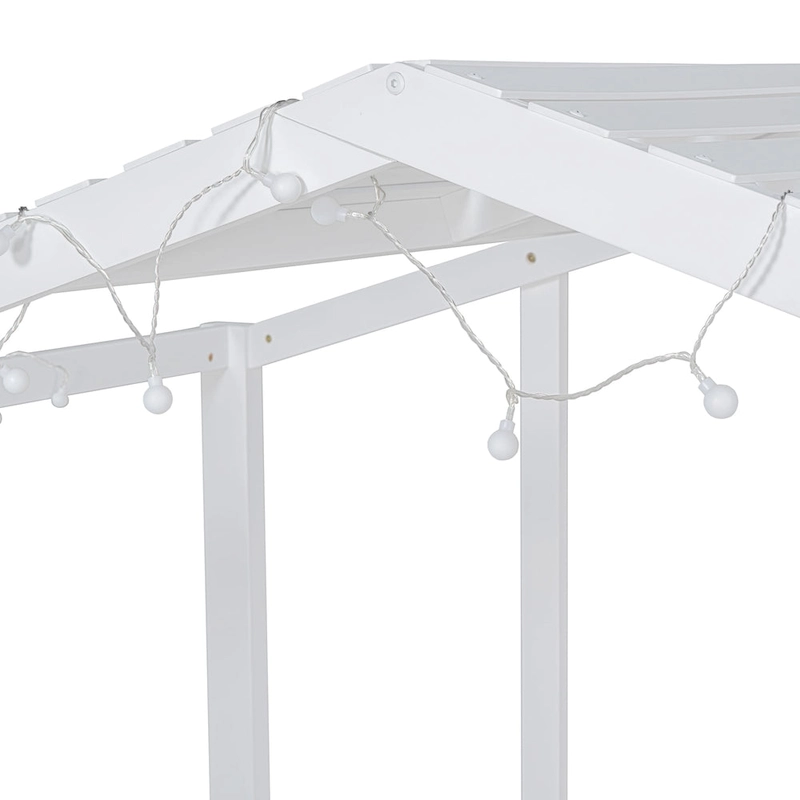 Twin Loft House Bed with Slide