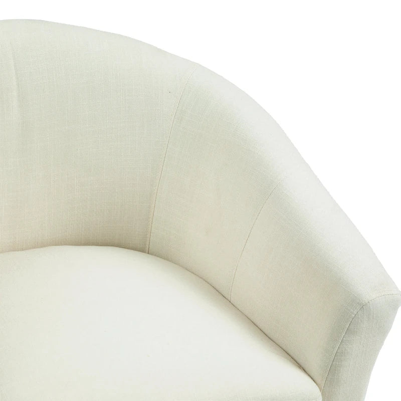 Modern Barrel Accent Chairs Cozy Armchair Club Chair