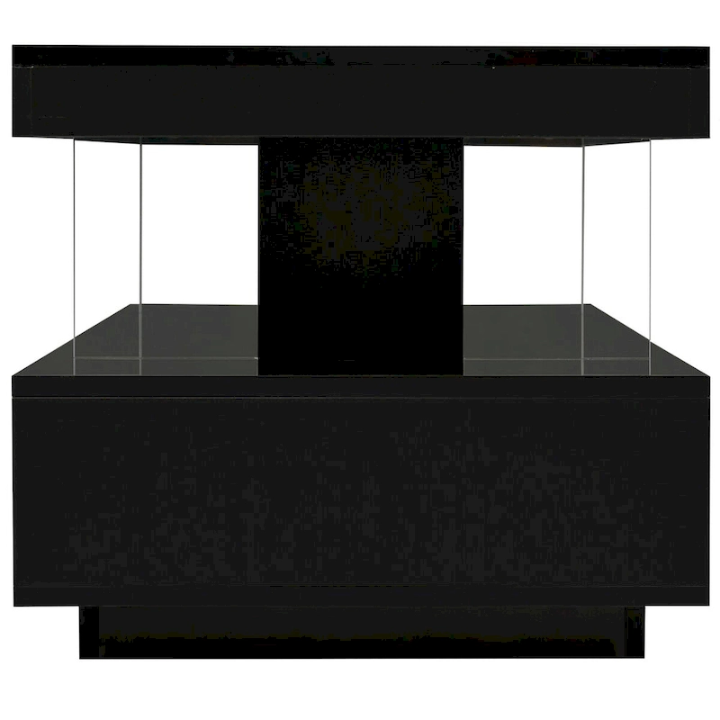 Coffee Table with 2 Drawers and Display Shelves