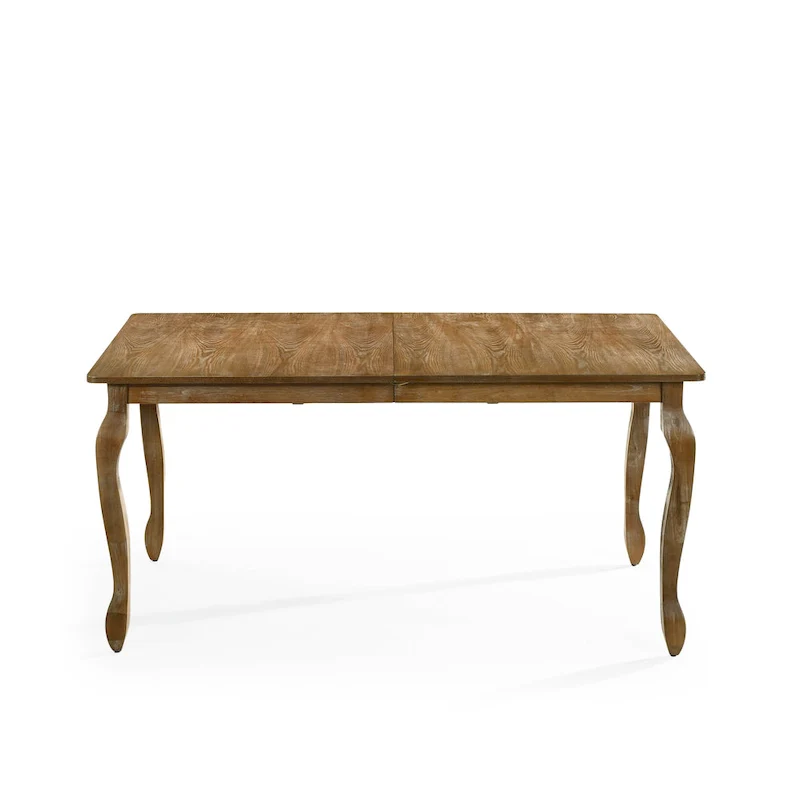 Regan Wood and Cane Upholstered Expandable 7 Piece Dining Set by Christopher Knight Home