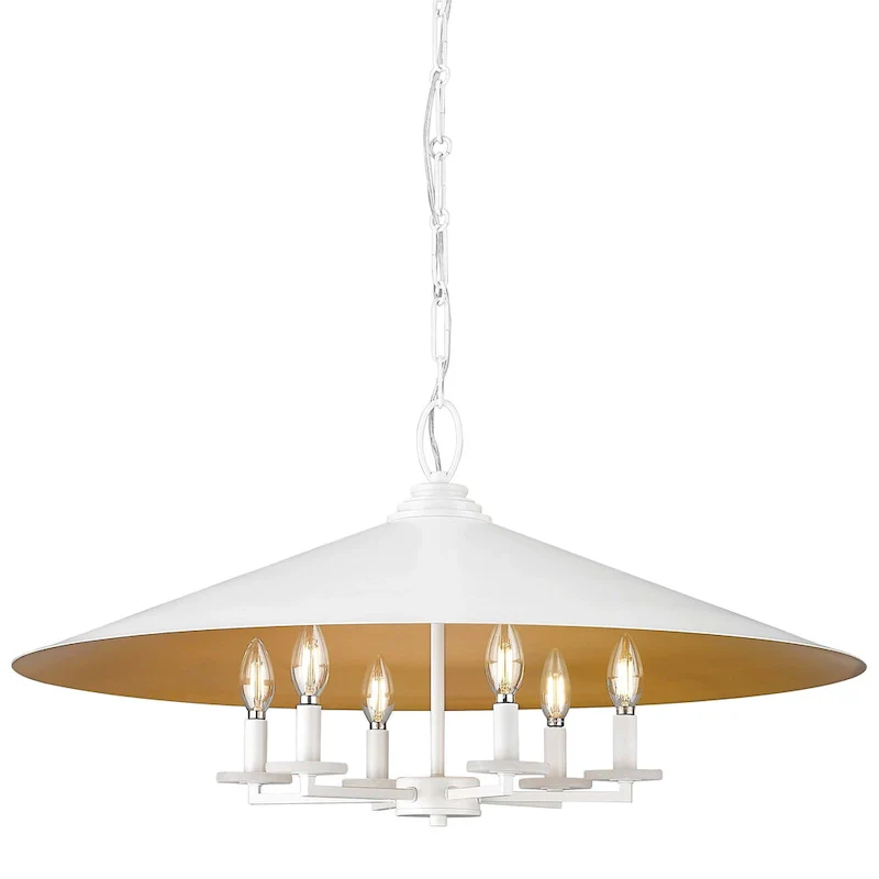 Z-Lite 1953-32 Rialto 6 Light 32  Wide Pendant
