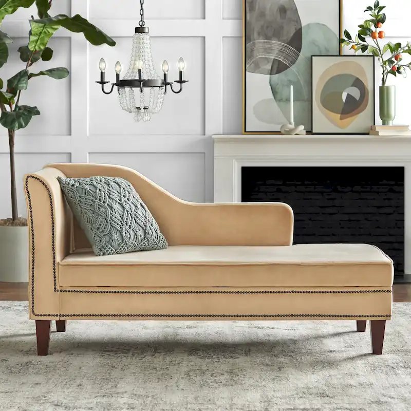 Simple Living Giselle Storage Chaise