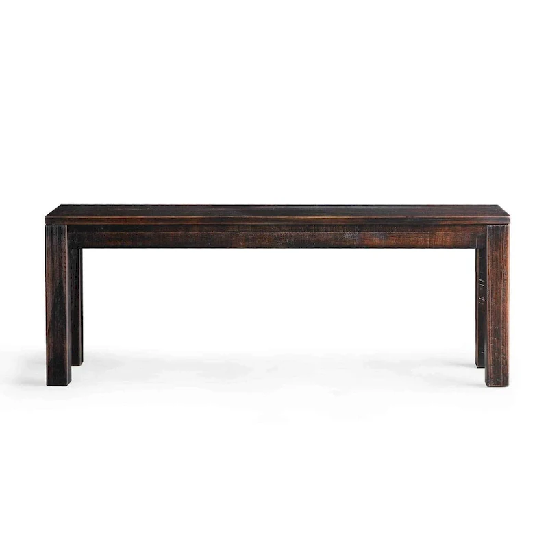 Montauk Solid Wood Backless Bench
