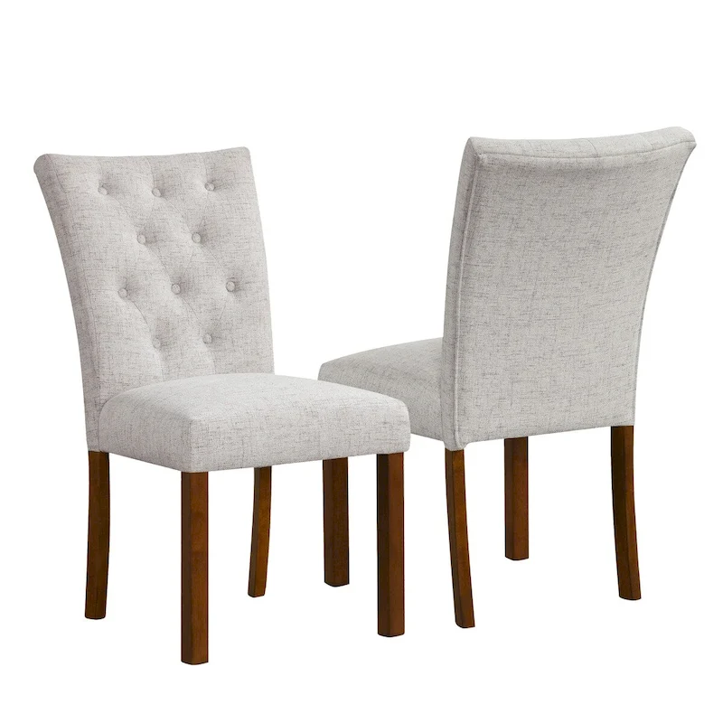 HomePop Tufted Back Parsons Dining Chair - Set of 2