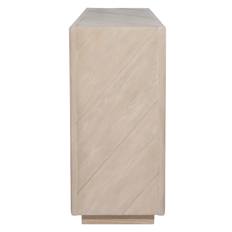 Rectangular Console Sofa Table - 60 - Brown