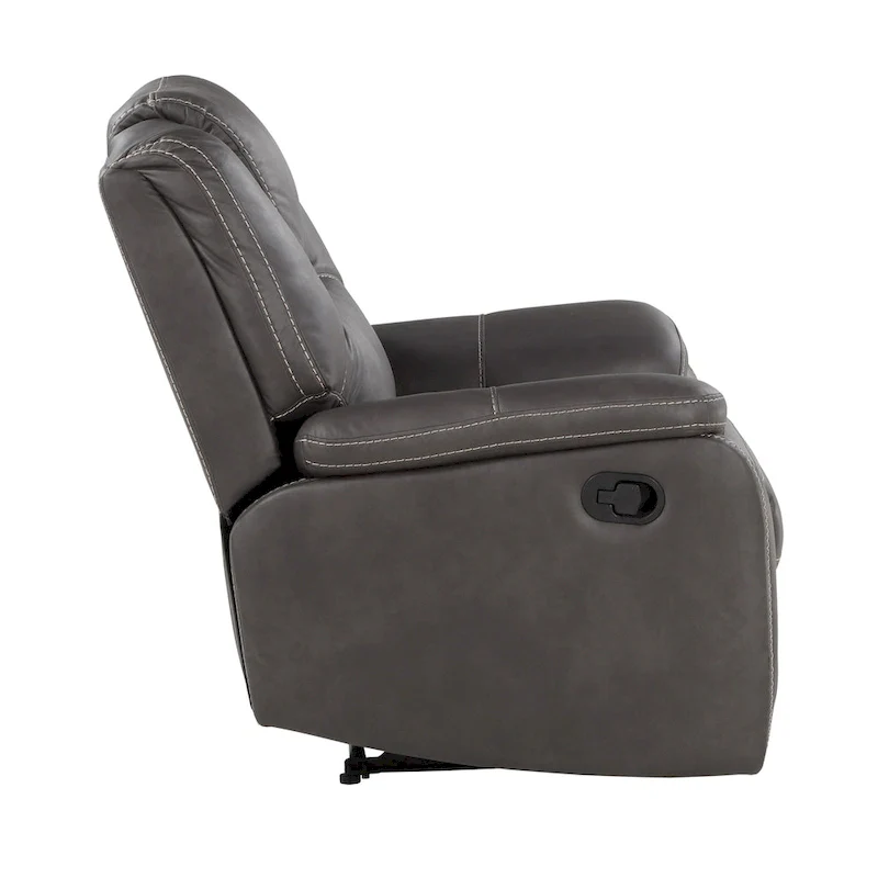 Steve Silver Kameryn Faux Leather Manual Recliner