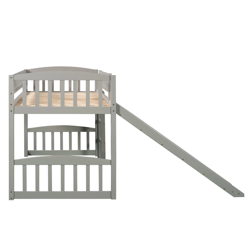 Loft Bed with Slide and Ladder