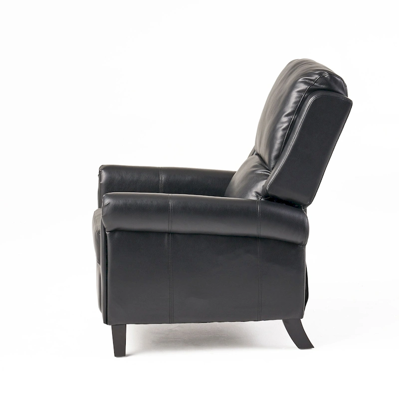 Haddan PU Leather Recliner Club Chair by Christopher Knight Home