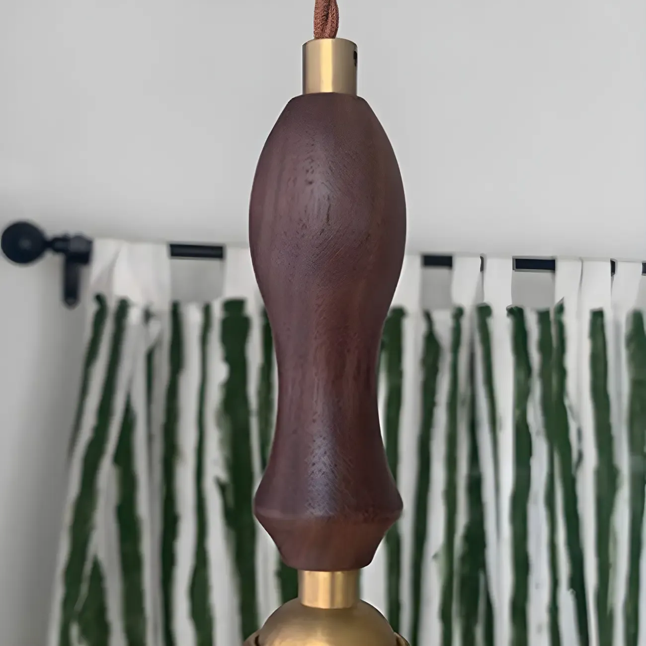 Modern Gold Accent Glass Flower Pendant Light